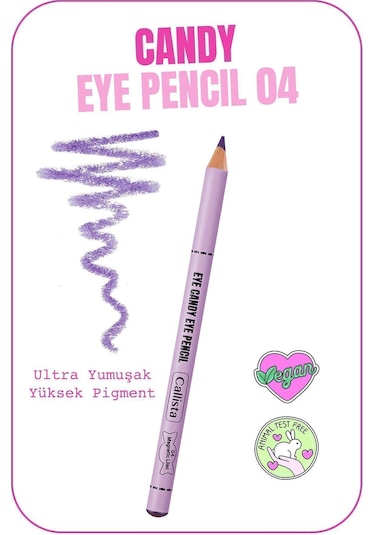 Callista Eye Candy Göz Kalemi 04 Magnetic Lilac - Mor