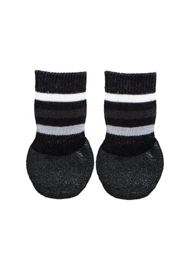 Trixie Kaymaz Çizgili Desen Köpek Çorabı 2 Adet