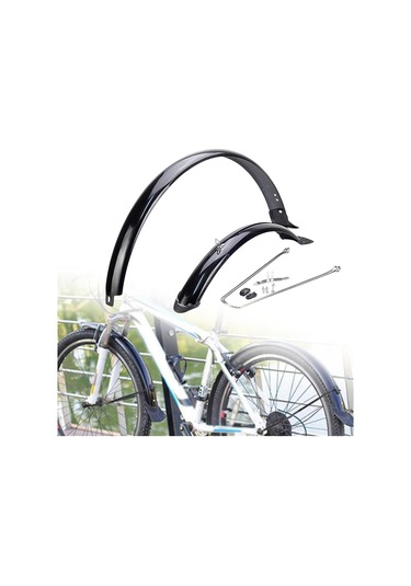 Suntek Bisiklet Ön Arka Çamurluklar 26 Inç Gümüş-bileklik Gümüş