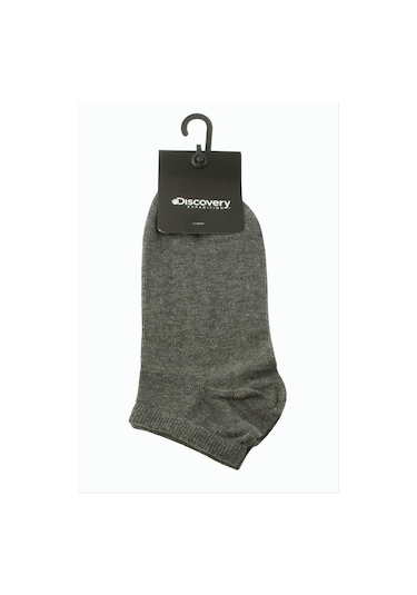 Zero Land Cosmotex 11900634 - Gri Unisex Snekars Çorap - Gri Grı