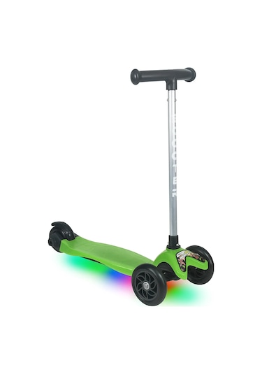 Tois Scootix Pilli Işıklı 3 Tekerlekli Çocuk Scooter Gri