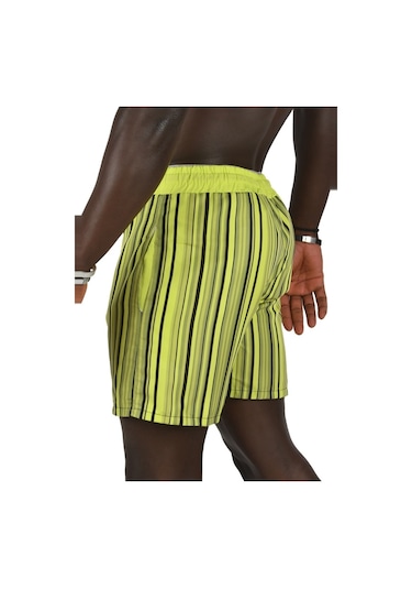 Deepsea Erkek Yeşil File Astarlı Deniz Şortu 2403011 Deepsea Erkek Yeşil File Astarlı Deniz Şortu 2403011