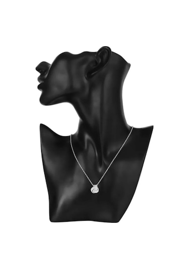 925ayar Gümüş Örgü Top Kolye