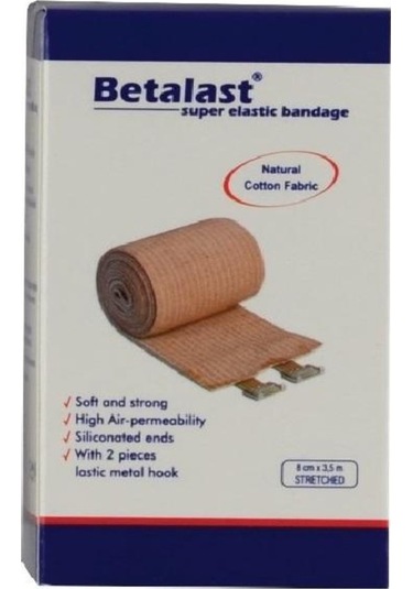 Betasan Betalast Süper Elastik Bandaj 8 CM x 3.5 M