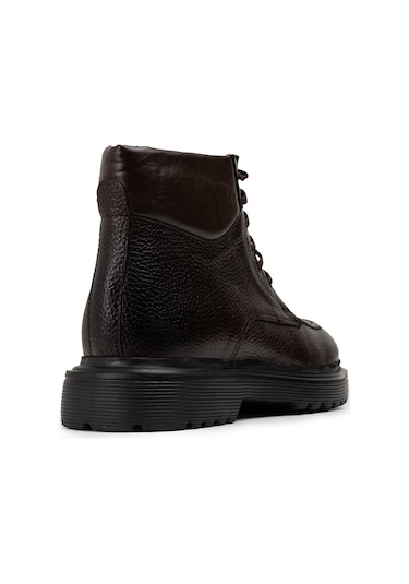 Deery Hakiki Deri Kahverengi Erkek Bot - 01929mkhve02 Kahverengi