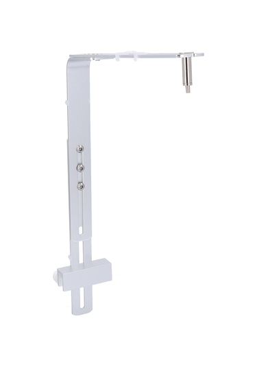 Moveevo Alüminyum Akvaryum Işık Demiri - Ayarlandırabilir Yükseklik, Sağlam Tutma, Modern Tasarım - Gümüş