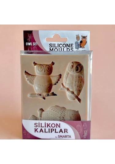 Smarta Silikon Kalıp Baykuş Sk1013025