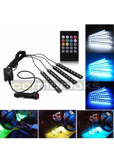 Ayak Altı Led Sese Duyarlı Led Müziğe Duyarlı Led 9 Led (455757672)