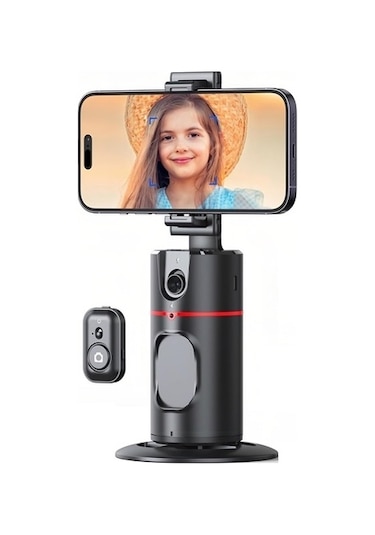 Dp P02 Tripod Otomatik Yüz Takibi 360 Dönebilen Tripod