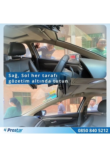 4 Kameralı 3k Ultra Hd Wıfı Gps Park Modu Özellikli 360 Kamera Seti