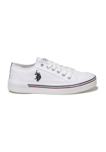 U.S. Polo Assn. U.S Polo Assn. Penelope 1FX Beyaz Erkek-Kadın Günlük Konvers Ayakkabı Beyaz