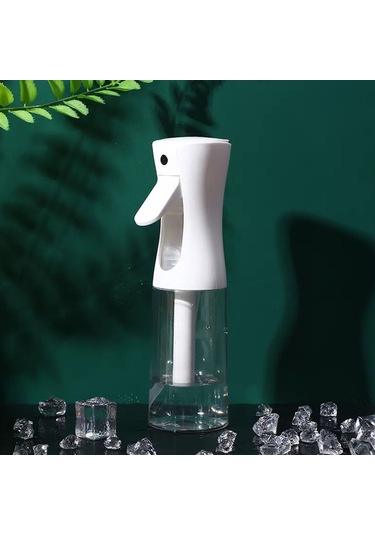 Padalink 200ml Pet Plastik Sprey Flaske, Ultra İnce 0.3mm Uçlu, Sürekli Toz Buhar, Isı Dayanıklı 45 C/soğuk Dayanıklı -30 C, Makyaj Suyu/alkol İçin, Siyah/beyaz/şeffaf Renk Seçenekleri Beyaz