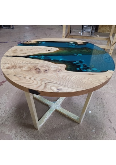 Ultra Şeffaf Döküm Tipi Epoksi Reçine 30kg Set Epoxy Masa Sehpa I