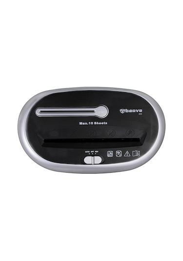 Baove PS725 Evrak İmha Makinesi ve Kağıt İmha - Cd - Kredi Kartı İmha Makinesi - Çapraz Kesim - 21 Litre