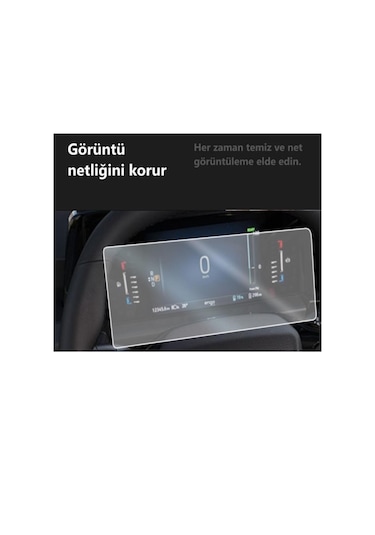 Ford Tourneo Custom Mat Ekran Koruyucu 8 İnç Gösterge