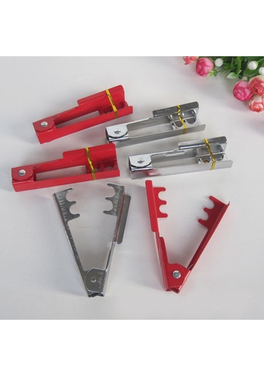 Sones Basit Ve Şık Gül Diken Dövüş Pensesi Rozet Klips Gül Süsleme Klips El Kesim Pense, Rastgele Renk Teslimatı