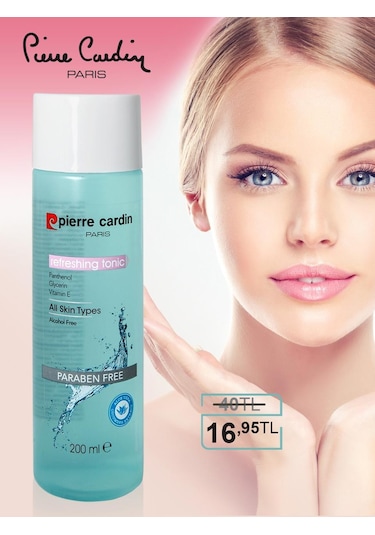 Pierre Cardin Refreshing Tonic 200 ML - Canlandırıcı Yüz Toniği -