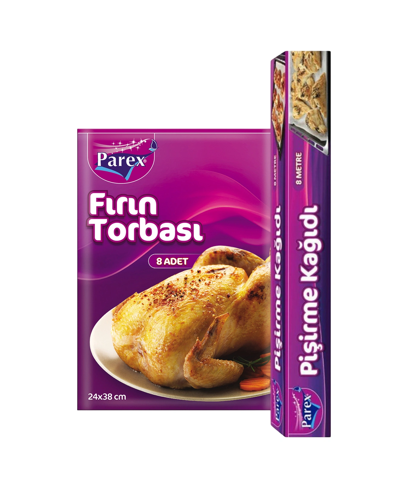 3 Paket Pişirme Kağidi Ve 3 Paket Fırın Torbası Set