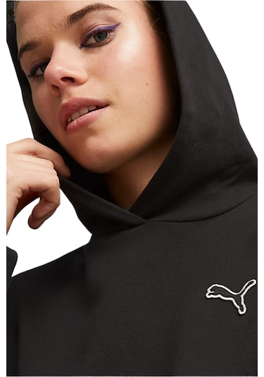 Puma Better Essentials Kapşonlu Kadın Sweatshirt Siyah