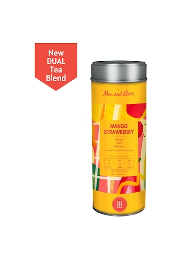 Mim And More Mango Strawberry Mango ve Çilekli Hibiskus Çayı 50 G