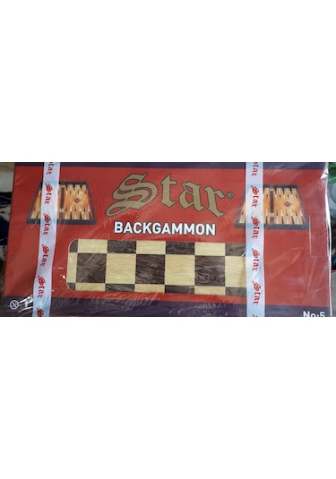 Tavla Star ( No 5 ) Damalı