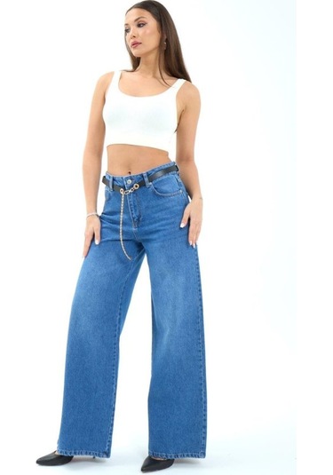 Sensuelle 7398 Kot Pantolon-mavi Mavi