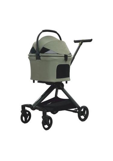 Eurodog Katlanabilir Köpek Arabası Yeşil 66x52x110