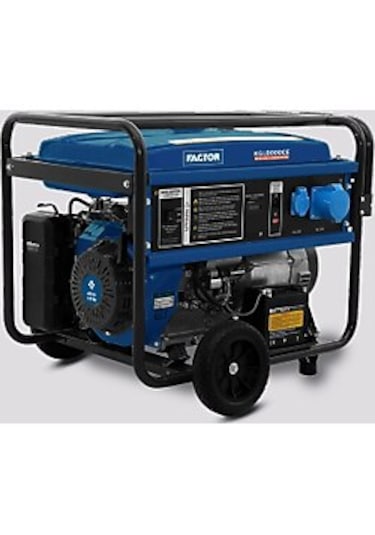 Kama Factor KGL8000CE 8.1Kva Benzinli Monofaze Jeneratör