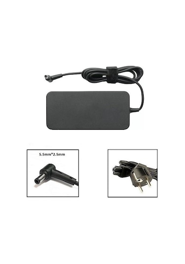 MSI Uyumlu Gt60 Gt70 19.5V 9.23A 5.5x2.5Mm Adaptör Şarj Aleti