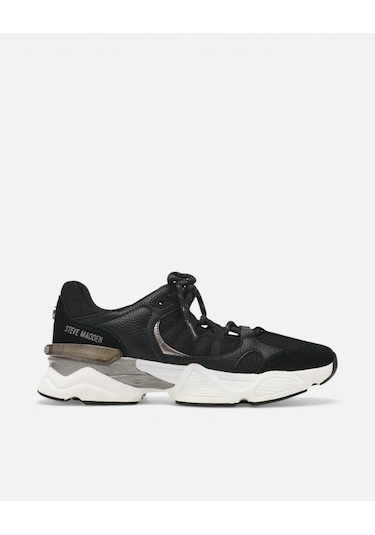 Steve Madden Skybox Blk/whte Kadın Siyah Sneakers Skybox