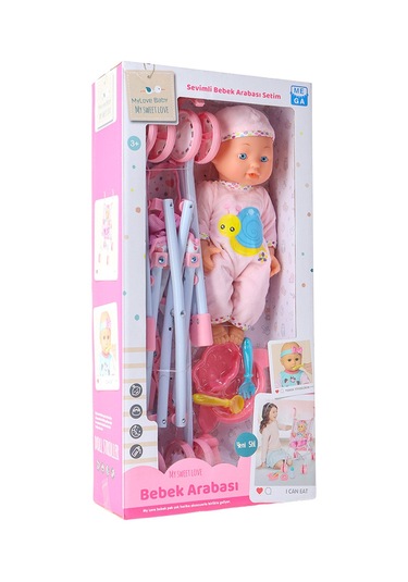 Babydoll My Love Sevimli Bebek Ve Bebek Arabası Seti