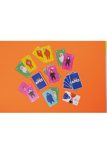 Professor Puzzle - Eşleştirme Kart Oyunu - Crazy Apes