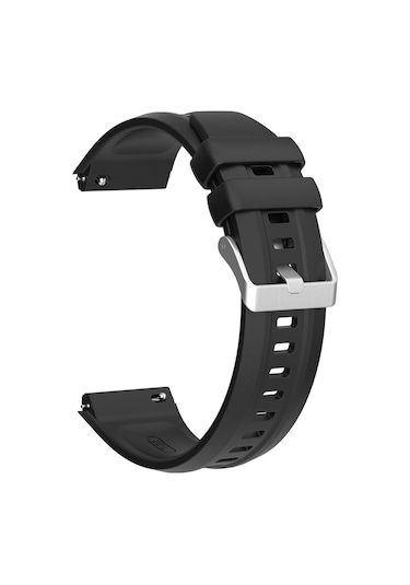 Biriva Home Huawei Watch Gt5 Pro 46mm Uyumlu Krd-130 Silikon Kordon Strap Kayış-gri