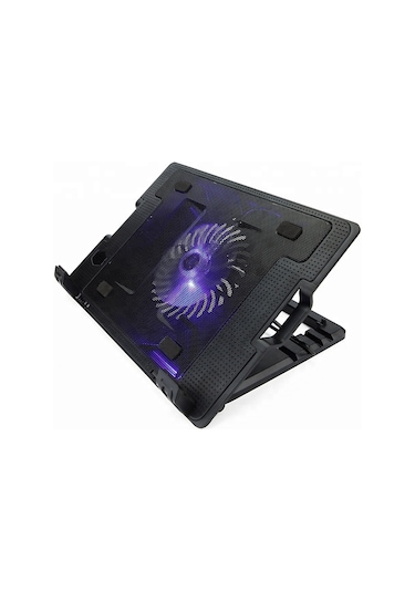 Concord C-882 9" - 17" Tek Fanlı Ledli Laptop Soğutucu