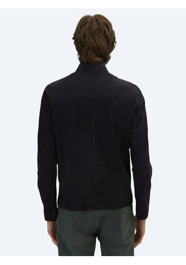 Lacivert Deri Mont Lacivert