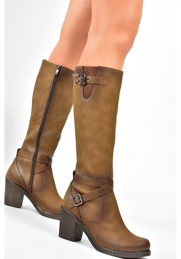 Fox Shoes Vizon Kadın Çizme C674250109 Vizon
