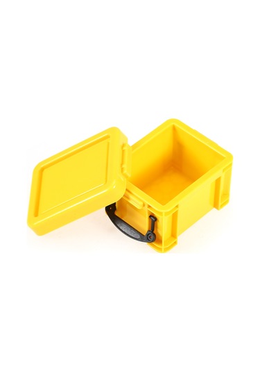 Tenfowee Rc Tırmanma Arabaları İçin Plastik Fakatlı Depolama Kutusu, Sarı, 8.5x6.5x5cm - Araç Taşıma Aksesuarı