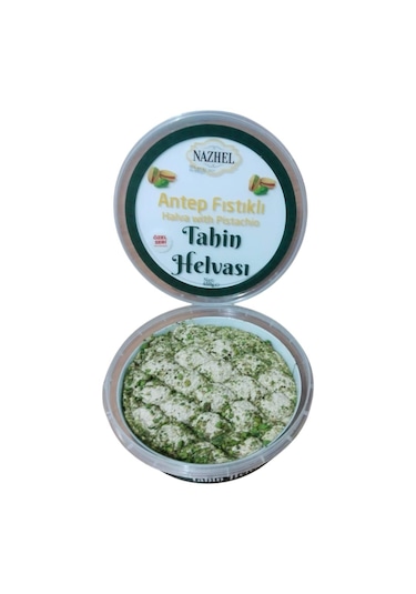 Nazhel Antep Fıstıklı Tahin Helvası 450 G