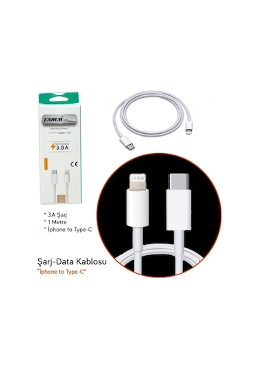 Carub Şarj Kablosu İphone To Type-c 1 Mt Br5901857