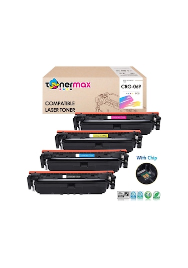 Canon Crg-069 Uyumlu Toner Takım- Çipli / 5094c002 /lbp673cdw /mf752cdw /mf754cdw