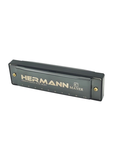Hermann Mayer Hm10c Dark Harmonica - Domajör Mızıka