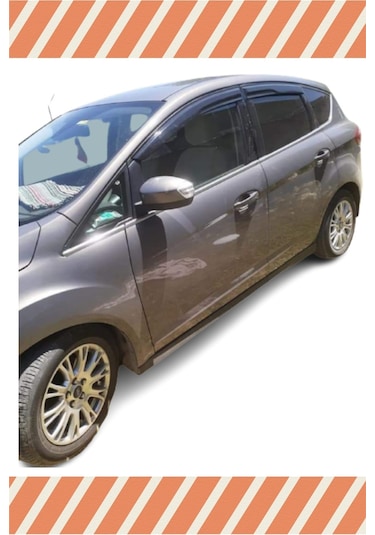 Ford C-max 2011-2022 Modellerine Özel 4'lü Mügen Tip Cam Rüzgarlığı