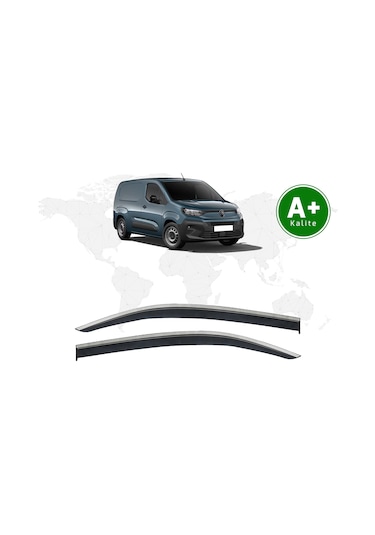 Citroen Berlingo Kromlu Cam Rüzgarlığı 2 Li 2024 Model Ve Sonrası