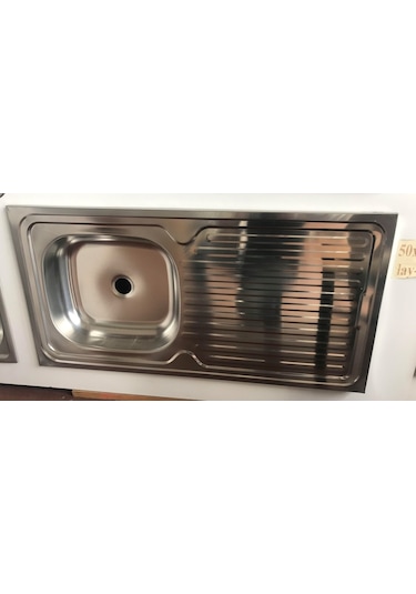 Ekosan 50 x 100 Lay - On Paslanmaz Eviye