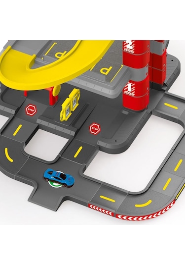 Dolu 5158  Eğitici Ögretici 3 Katlı Otopark Ve Yarış Yol Seti