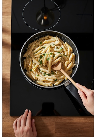 Bernardo Vormi 7 Parça Tencere Seti Siyah Siyah