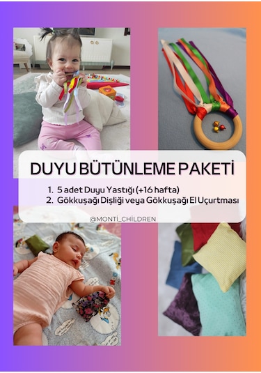 Montessori Duyu Bütünleme Paketi