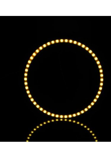 60mm-green-2pcs Led Halo Yüzükler Açı Gözler 60mm 70mm 80mm 90mm 95mm 100mm 110mm 120mm Beyaz Mavi Araba Far Drl