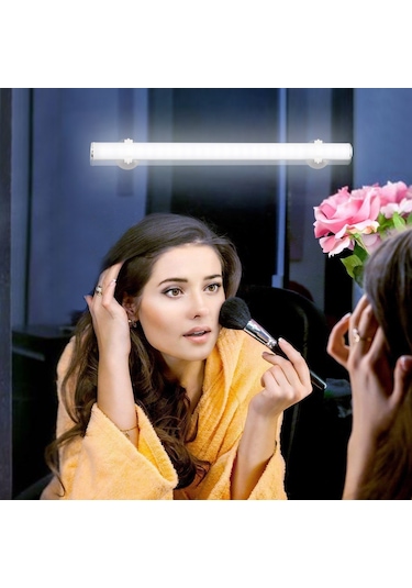 Neoglint Taşınabilir Led Ayna Işık Vanity Işıklar Dokunmatik Beyaz