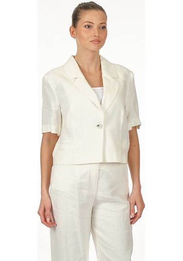 Perspective Ekru Kadın Ceket 23061084 001